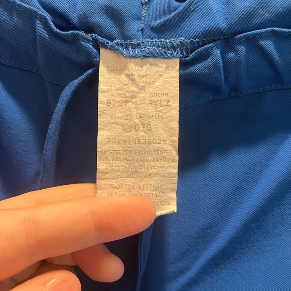 Dickies 82011 Women's Xtreme Stretch Fit Drawstring Flare Leg Scrubs - Picture 3 of 7